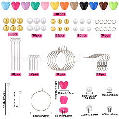 DIY Ohrring machen Kits&nbsp;DIY-BM0001-45