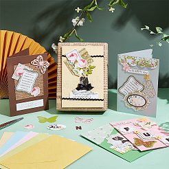 Bastelkits zum Thema Lehrertag zum Selbermachen mit Umschlägen und Karten für Kinder&nbsp;AJEW-WH0473-15