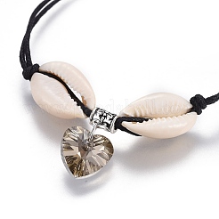 Cavigliera in cordoncino di cotone cerato cinese&nbsp;AJEW-AN00247