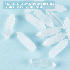 Natürlicher Quarzkristall mit doppelten Enden&nbsp;G-WH0021-29