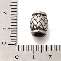 Cuentas europeas de acero inoxidable 304&nbsp;STAS-G350-15AS