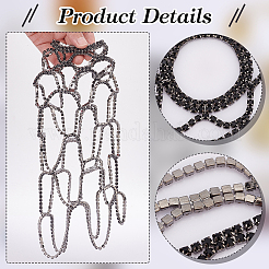 Copricapo in maglia di strass&nbsp;AJEW-WH0413-82B