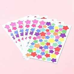 4 Beutel DIY-Papierbildaufkleber mit Sternmuster&nbsp;AJEW-FS0001-16