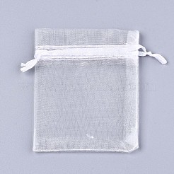 Organza-Geschenktüten mit Kordelzug&nbsp;OP-R016-30x40cm-04