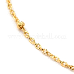 925 Halskette mit Satellitenkette aus Sterlingsilber&nbsp;STER-D017-01A-G