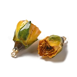 Rosone stabilizzato con pendenti in lega dorata&nbsp;FIND-M010-01C