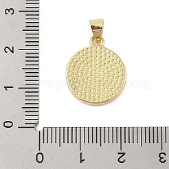 Porte-empreintes de pattes de chien en laiton plaqué avec pendentifs en coquillages naturels&nbsp;X-KK-Z074-25G
