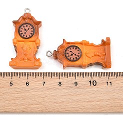 Pendentifs en résine opaque imprimée&nbsp;RE-CBA1F11-07P-B