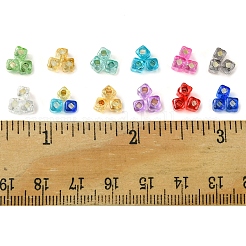 672pcs 12 fäbige Glas Saatperlen&nbsp;SEED-FS0001-24
