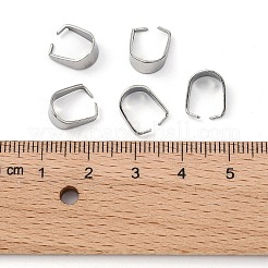 Anlaufgeschützte SchnappKlauen aus Edelstahl 304&nbsp;LS-STAS-R048-10x7mm