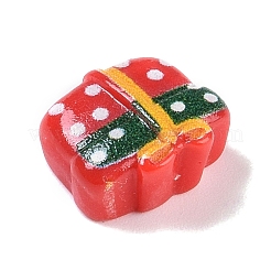 Cabochons en résine opaques sur le thème de Noël&nbsp;RESI-H162-06D