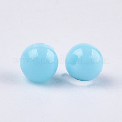 Perles plastiques opaques&nbsp;KY-T005-6mm-613