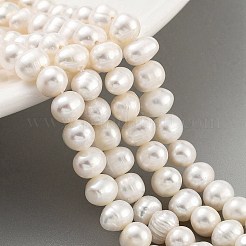 Brins de perles de culture d'eau douce naturelles&nbsp;PEAR-C003-28