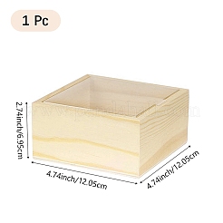 1 Stück Aufbewahrungsboxen aus Holz&nbsp;WOCR-DJ0001-02A
