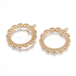 Connettori per maglie in ottone&nbsp;KK-T038-411G