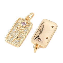 Pendentifs en laiton et zircon cubique Shegrace pour la Saint-Valentin&nbsp;XGRQ3K114-552G