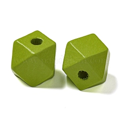 Gedruckte europäische Holzperlen&nbsp;WOOD-G022-34