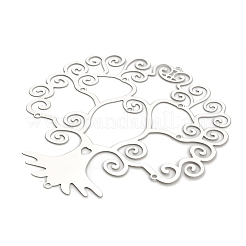 Lebensbaum 201 Edelstahl 3D drehbarer Hängewindspinner&nbsp;STAS-Z116-02P-03