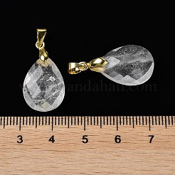 Quarzo naturale pendenti in cristallo&nbsp;G-Q005-02G-08