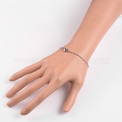 Bracelets à chaîne en acier inoxydable résistant au ternissement&nbsp;X-BJEW-JB01930