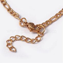 Bracelets d'identification en acier inoxydable 304&nbsp;BJEW-L604-02