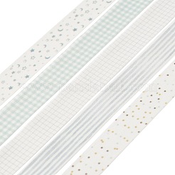 5 Rolle dekorative Papierklebebänder im 5-Stil&nbsp;TAPE-D001-01E