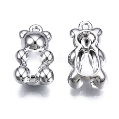 Aluminium Anhänger & Charms&nbsp;PALLOY-Q436-007B-NR