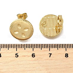 Ohrstecker-Beschläge aus Edelstahl 304&nbsp;LS-STAS-B087-04G-01