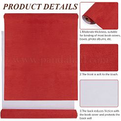 Bucheinbände aus Wildlederimitat&nbsp;DIY-WH0349-138P