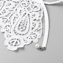 Colletti da donna ricamati in fibra staccabile&nbsp;AJEW-CJC0006-01