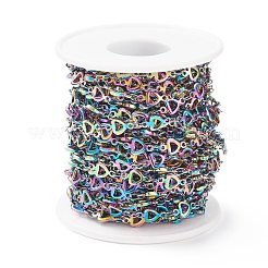 Catene a maglie in acciaio inossidabile 304 color arcobaleno&nbsp;STAS-P219-08M