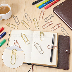 15 Stück Stiftclips aus Kohlenstoffstahl in 3 Farben für Notizbuch&nbsp;FIND-SZ0019-91