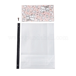 Sac cadeau transparent en plastique&nbsp;OPP-B002-J08