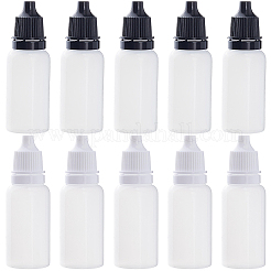10 pz. 2 stili di bottiglie ricaricabili in plastica PE&nbsp;AJEW-GF0013-39B