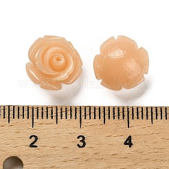 Perle intagliate in corallo sintetico&nbsp;CORA-H003-01A-08