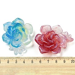 Cabochon decoden luminosi in resina epossidica trasparente&nbsp;CRES-M032-04J