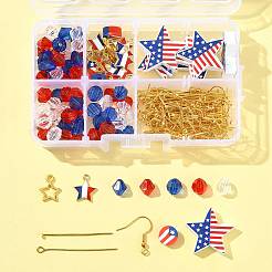 DIY-Ohrring-Bastelsets zum Unabhängigkeitstag&nbsp;DIY-FS0009-54