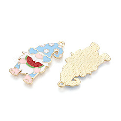 Pendentifs en alliage et émail&nbsp;ENAM-T021-20C