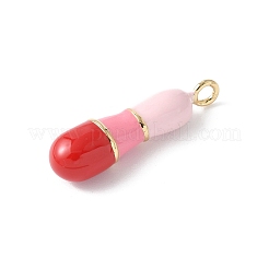 Colgantes de esmalte de latón&nbsp;KK-E093-03G-I-02