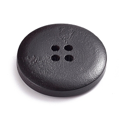 Natürliche Holzknöpfe&nbsp;BUTT-WH0015-03B-25mm