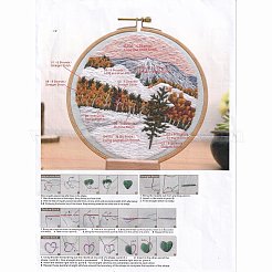 DIY Landschaftsstickset&nbsp;DIY-O021-11B