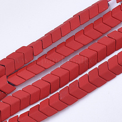 Spray dipinto non magnetici sintetici ematite fili&nbsp;G-T124-28
