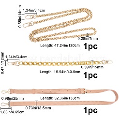 3 Stück 3 Stile Taschengurtketten&nbsp;FIND-GF0001-68