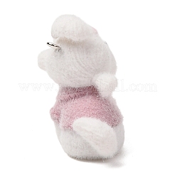 Anhänger aus undurchsichtigem Kunstharz mit Tiermotiven&nbsp;RESI-G130-01D