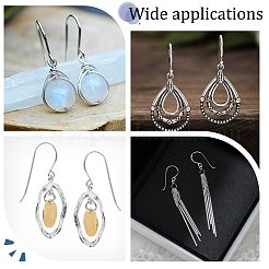 10 paio di 925 ganci per orecchini in argento sterling&nbsp;STER-BBC0001-16
