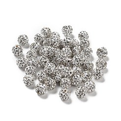 Polymer Ton Strass Perlen&nbsp;RB-C1438-10mm-A01