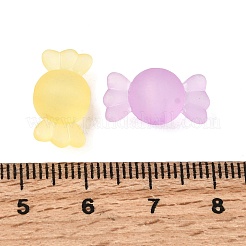 Gefrostet transparent Acrylperlen&nbsp;FACR-C001-01D