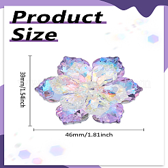 1 alfiler de flores con rhinestone&nbsp;JEWB-LP0006-07