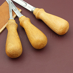 Biselador de borde de cuero de acero inoxidable&nbsp;PURS-PW0003-013A