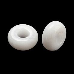 Natürliche weiße Jade Perlen&nbsp;G-Q173-03A-18